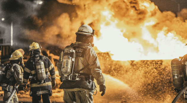 What should you NOT use on live electrical equipment