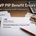 DWP PIP benefit errors