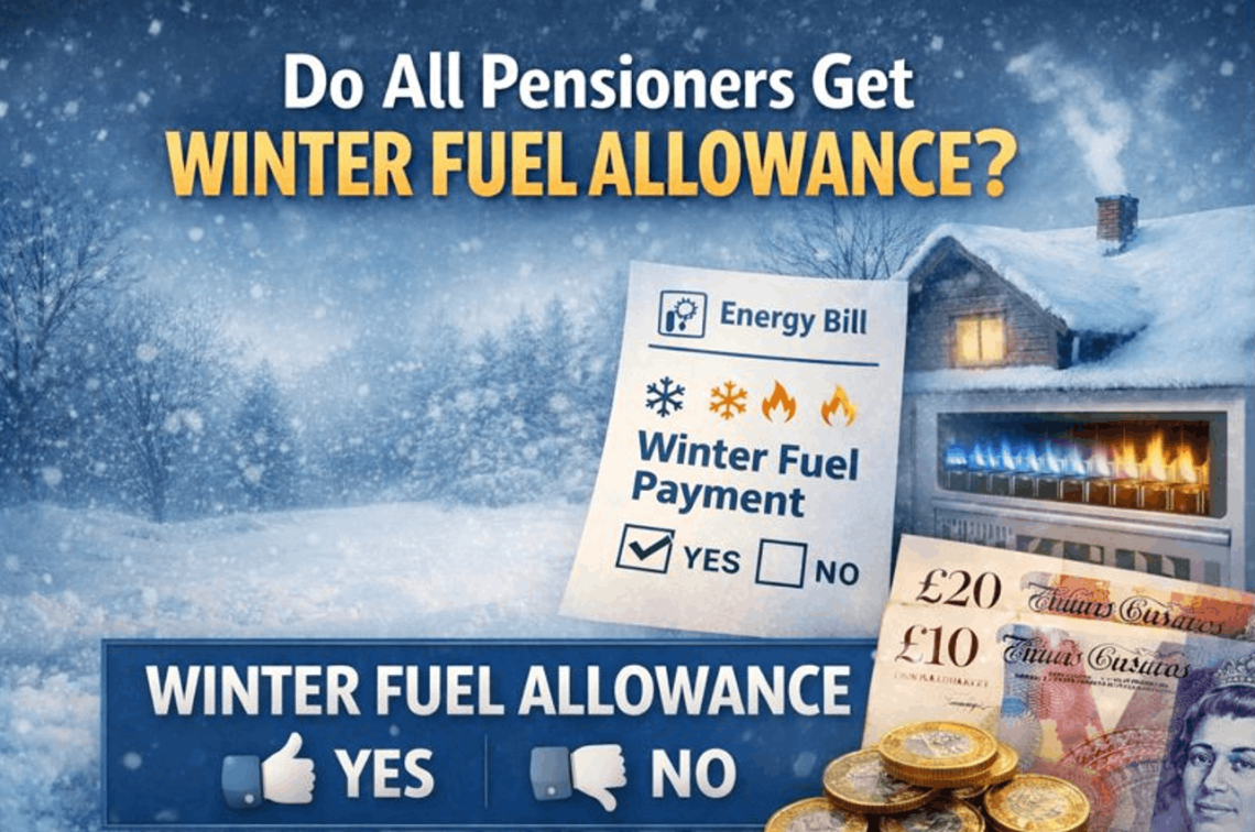 Do all pensioners get winter fuel allowance
