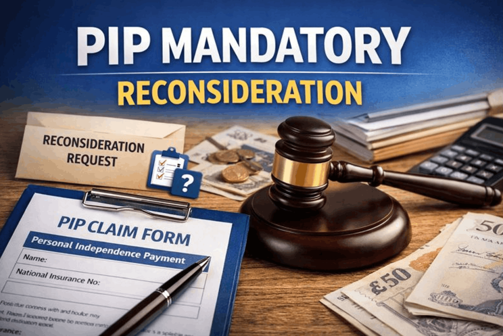 PIP mandatory reconsideration