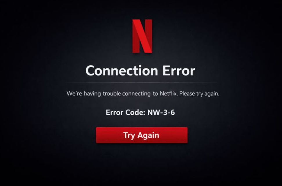 netflix error code nw-3-6