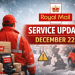 royal mail service update december 22