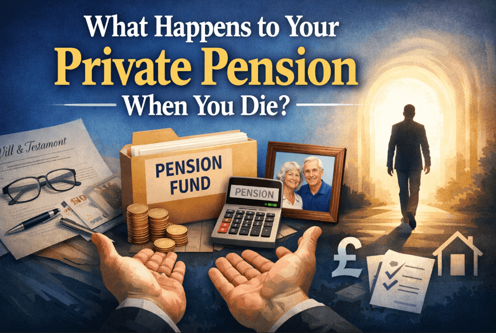 What happens to your private pension when you die