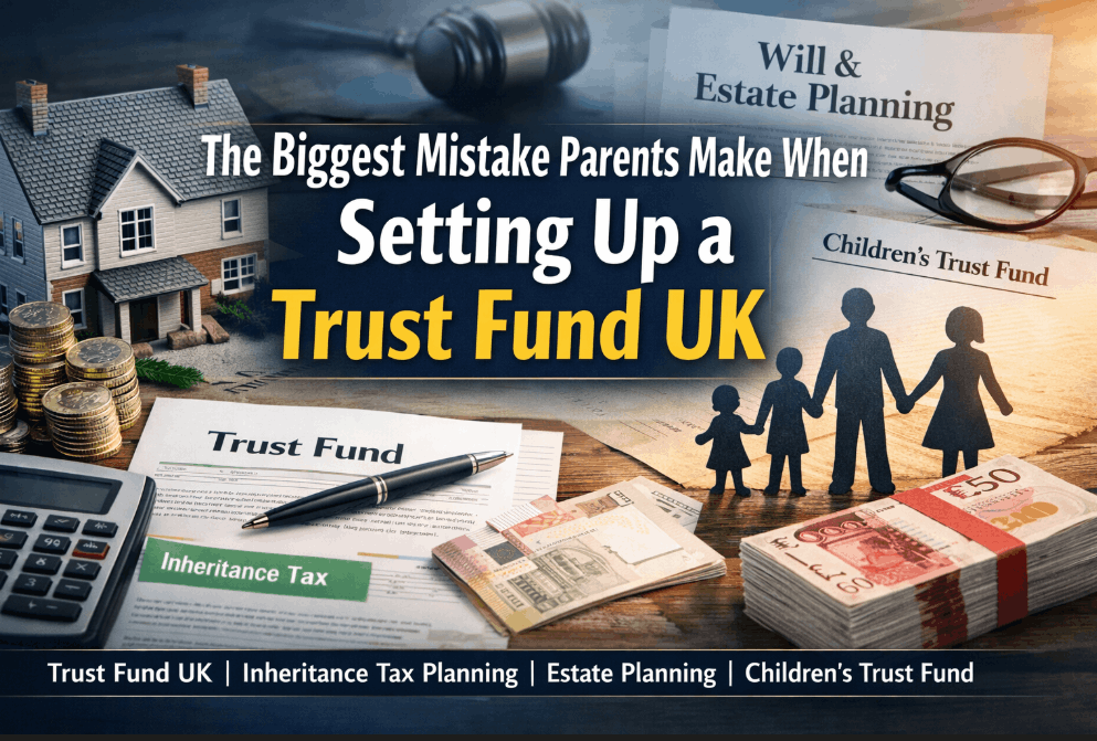 biggest mistake parents make when setting up a trust fund UK