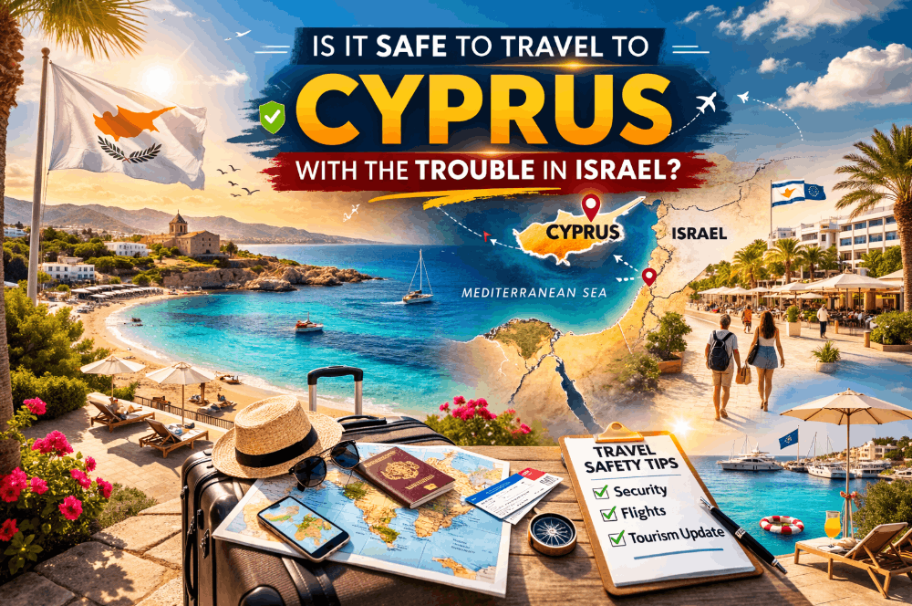 is it safe to travel to cyprus with the trouble in israel