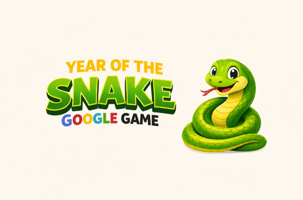 year of the snake google game
