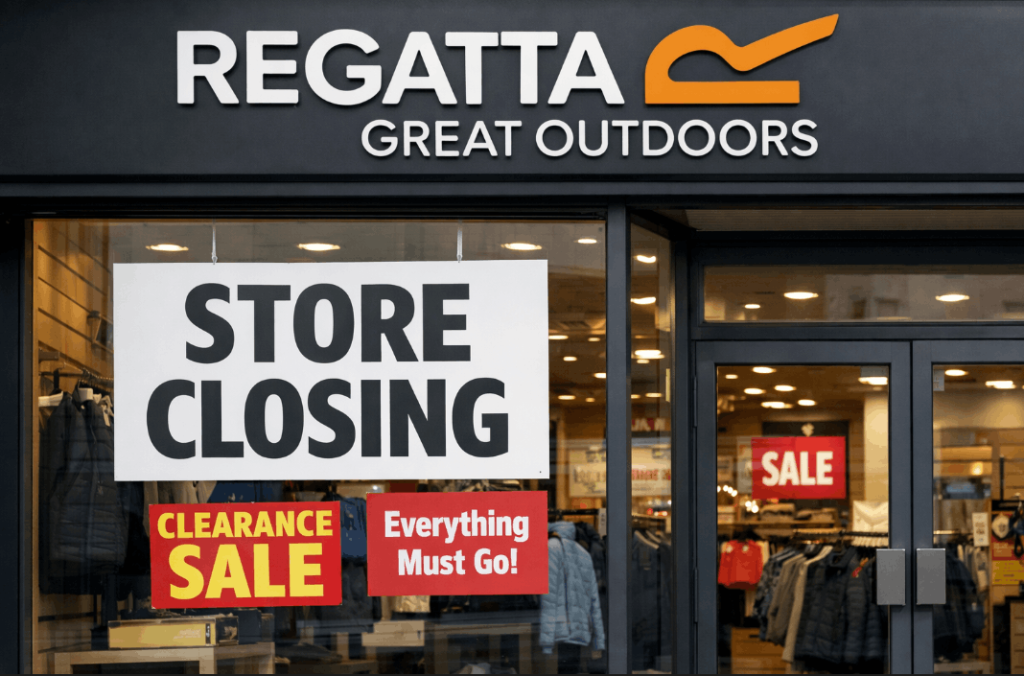 Regatta Dundee store closure