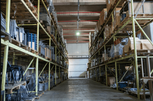 Scale Up with Warehouse Shelving