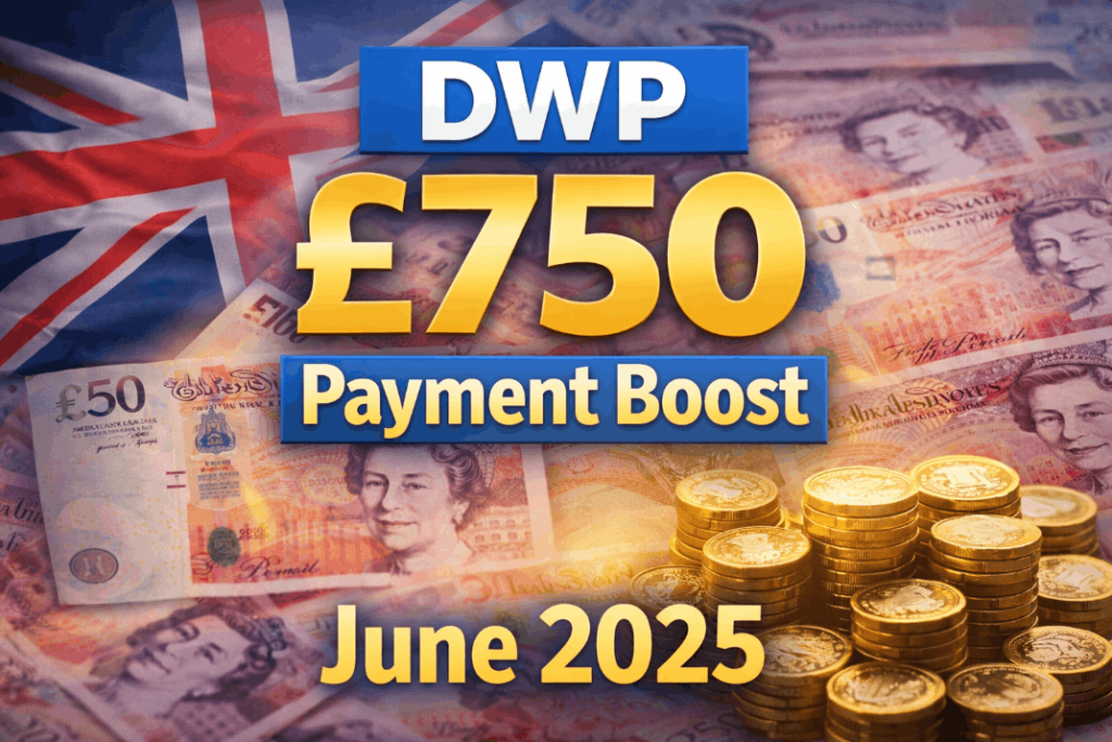 dwp 750 payment boost june 2025