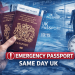 emergency passport same day uk