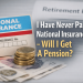 i have never paid national insurance will i get a pension
