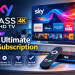 sky glass 4k uhd tv. includes sky ultimate tv subscription