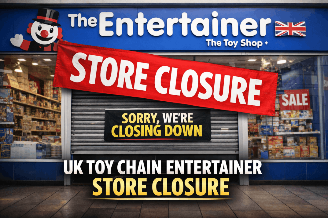 uk toy chain entertainer store closure