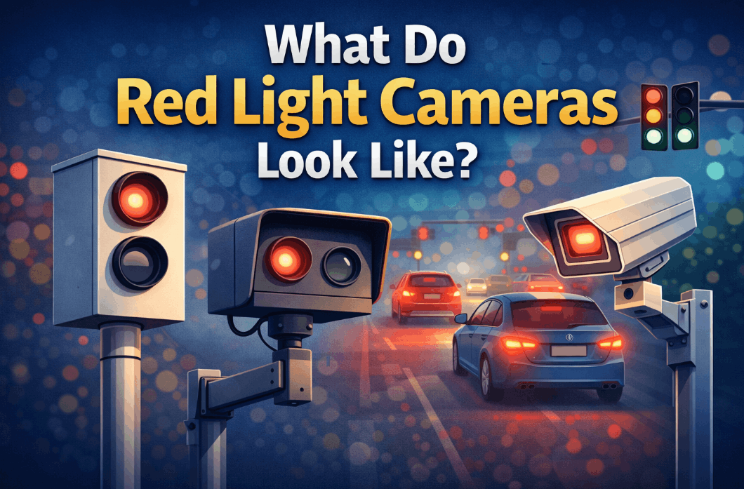 what do red light cameras look like