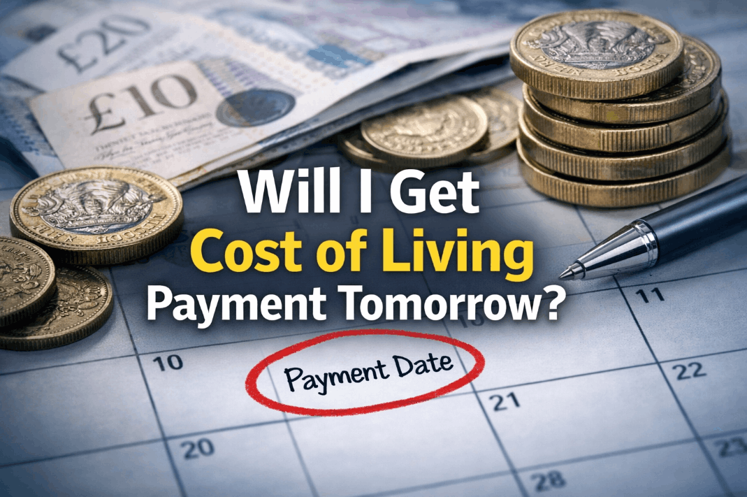 will i get cost of living payment tomorrow