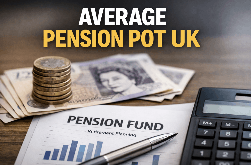 average pension pot uk