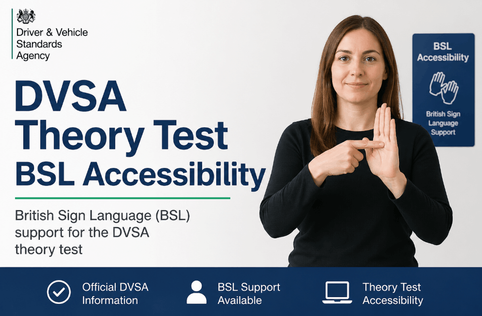 dvsa theory test bsl accessibility