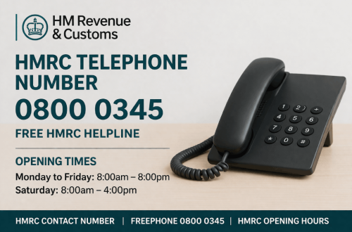 hmrc telephone number free 0800 0345 opening times