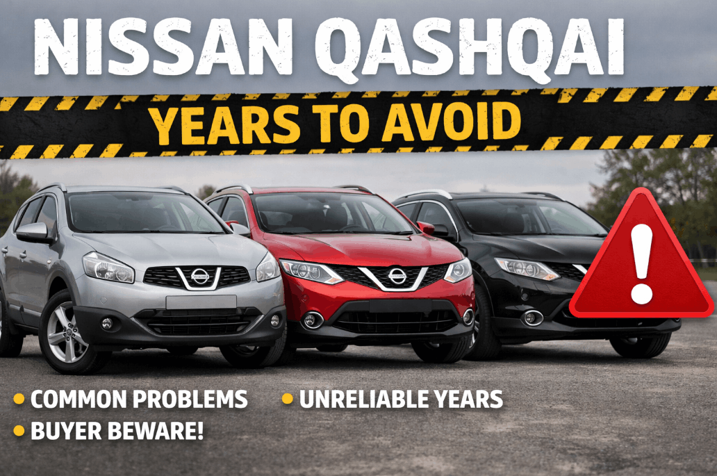 nissan qashqai years to avoid
