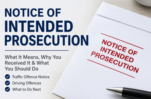 notice of intended prosecution