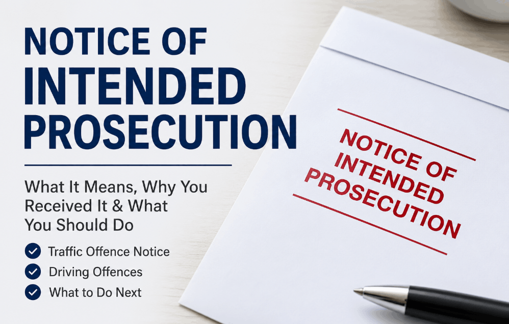 notice of intended prosecution