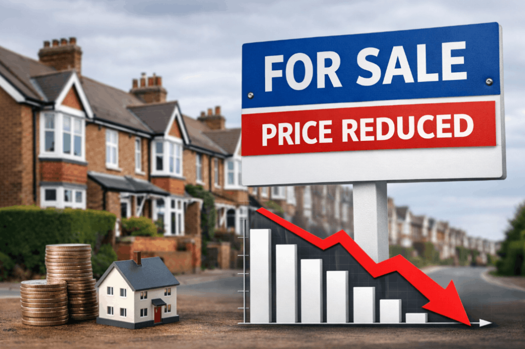 uk house prices fall