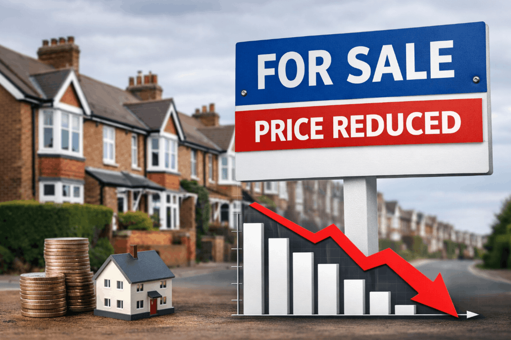 uk house prices fall