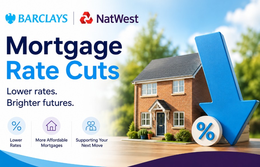 Barclays NatWest Mortgage Rate Cuts