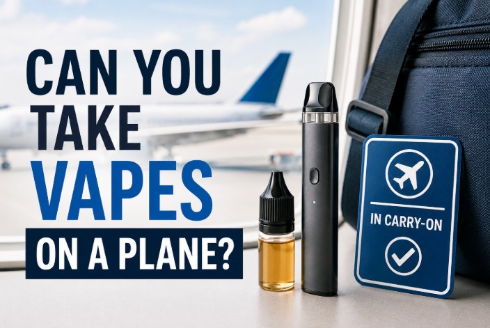 Can You Take Vapes on a Plane?