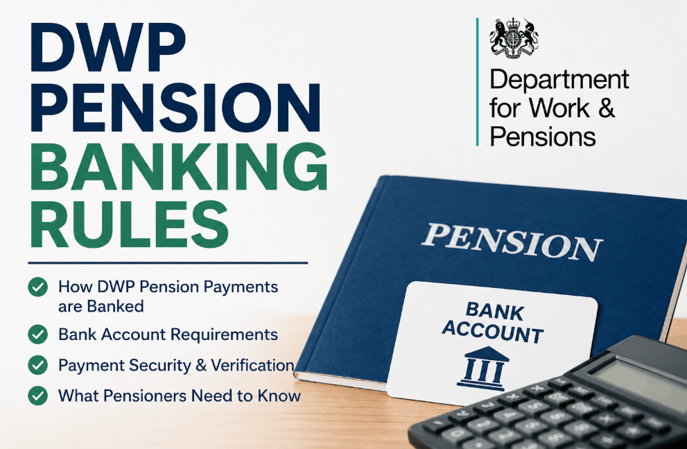 DWP pension banking rules