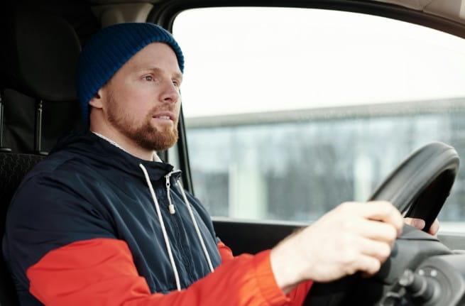 Driving a car Over 40 Years Old