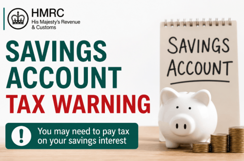 HMRC savings account tax warning