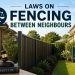 Laws on Fencing Between Neighbours
