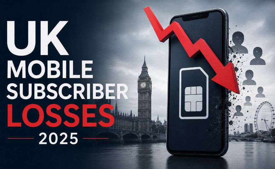UK Mobile Subscriber Losses 2025