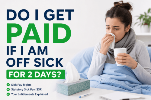 do i get paid if i am off sick for 2 days