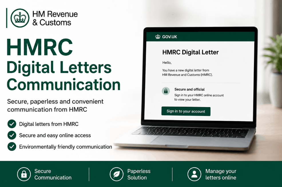hmrc digital letters communication