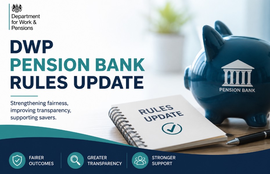 DWP Pension Bank Rules Update