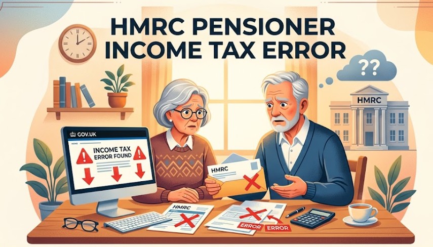 HMRC pensioner income tax error