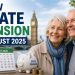 New State Pension August 2025