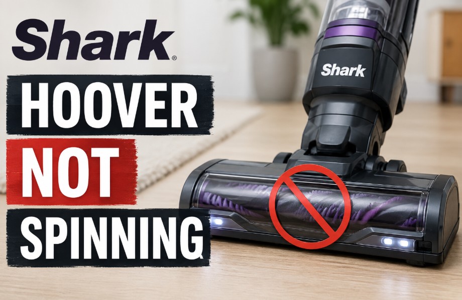 Shark Hoover Not Spinning