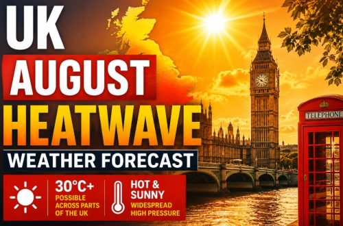 UK August Heatwave Weather Forecast