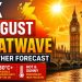 UK August Heatwave Weather Forecast