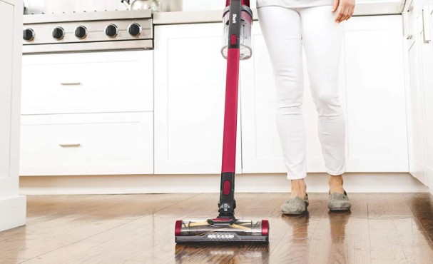 floor nozzle indicator lights mean on a Shark hoover
