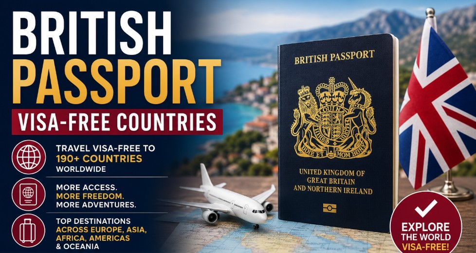 British Passport Visa Free Countries