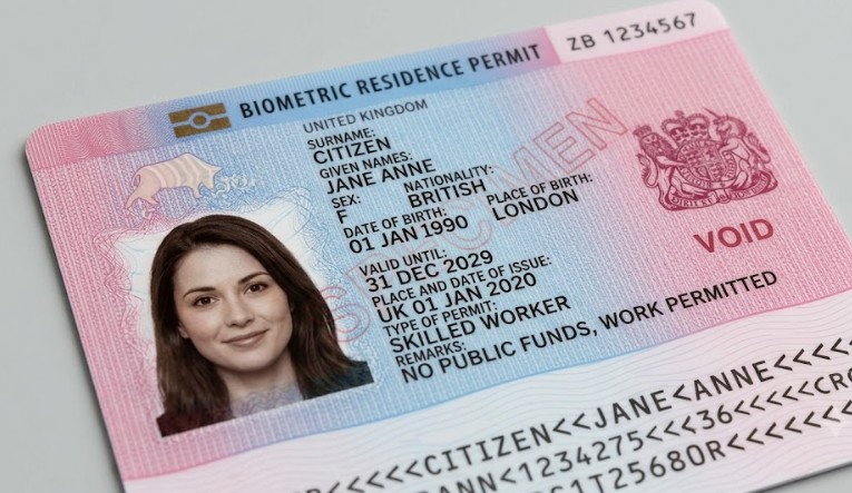 UK Biometric Residence Permit